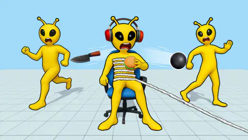 Ragdoll Shooter Gun Showdown screenshot