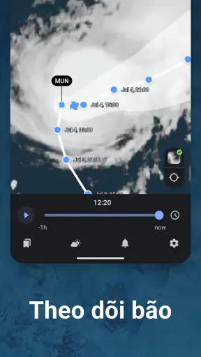 Rain Viewer: Bản đồ mưa screenshot