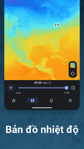 Rain Viewer: Bản đồ mưa screenshot
