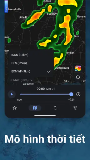 Rain Viewer: Bản đồ mưa screenshot