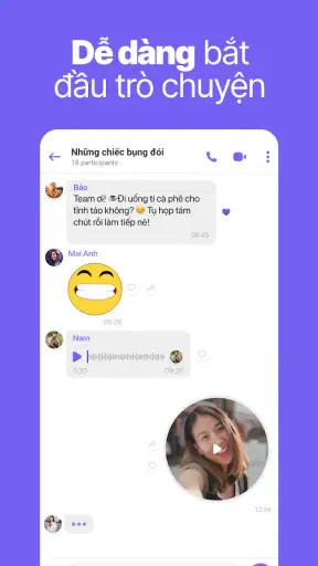 Rakuten Viber Messenger screenshot