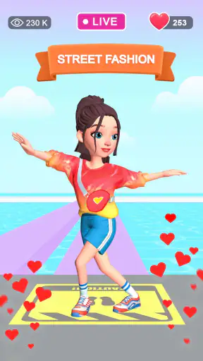 Rampwalk Fashion Game screenshot
