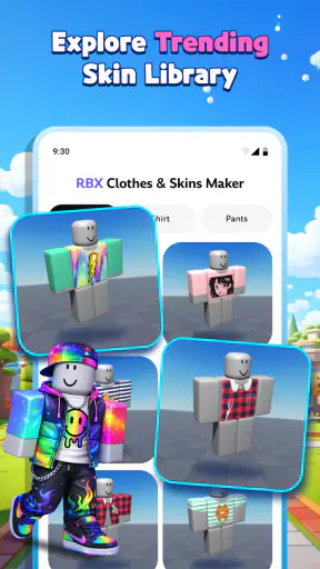 RBX Clothes & Skins Maker screenshot