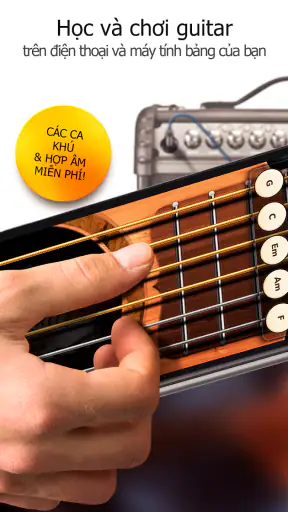 Real Guitar - Hợp âm, trò chơi screenshot