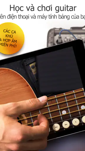 Real Guitar - Hợp âm, trò chơi screenshot