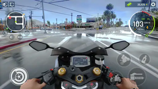 Real Moto Driving Racing World screenshot
