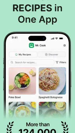 Recipe Keeper - Mr. Cook screenshot