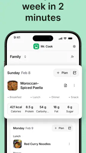 Recipe Keeper - Mr. Cook screenshot