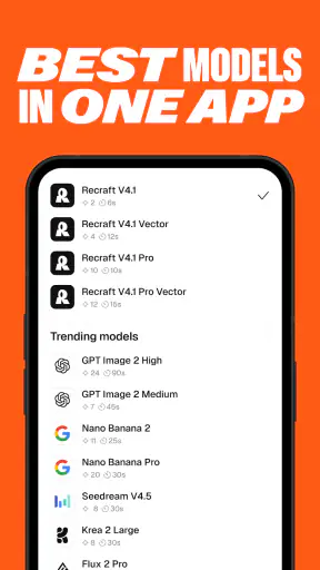 Recraft: AI Images and Videos screenshot
