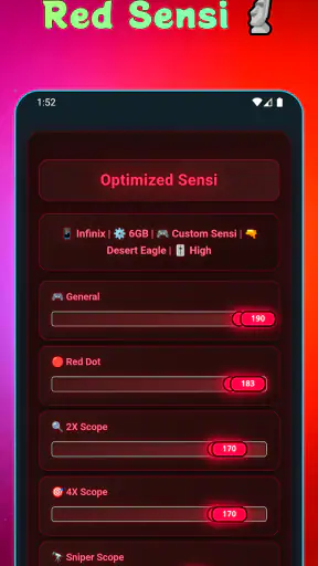 Red Number Headshot screenshot