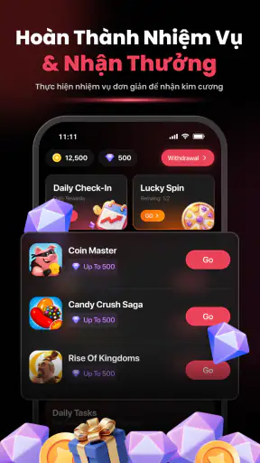 Reels Cash: Xem & Kiếm thưởng screenshot