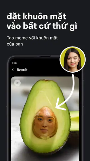 Reface: App ghép mặt vào video screenshot
