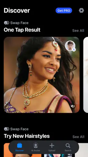 Reface: App ghép mặt vào video screenshot