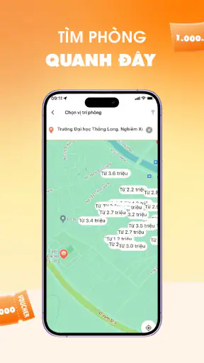 Rencity: Thuê phòng trọ căn hộ screenshot