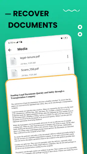 Restore Deleted Messages screenshot
