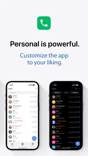 Right Dialer screenshot