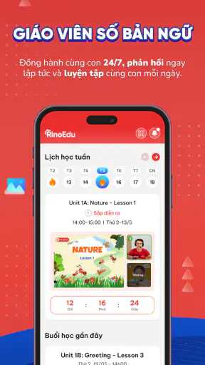 RINODIGI: Tiếng Anh cho trẻ em screenshot