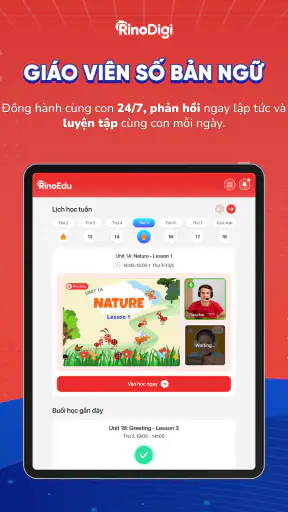 RINODIGI: Tiếng Anh cho trẻ em screenshot