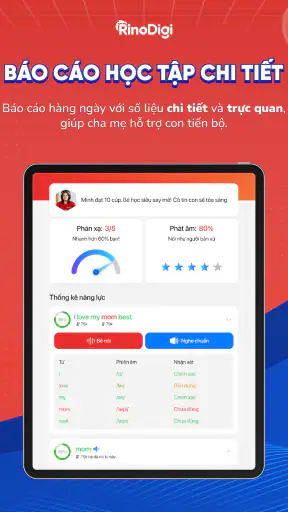 RINODIGI: Tiếng Anh cho trẻ em screenshot