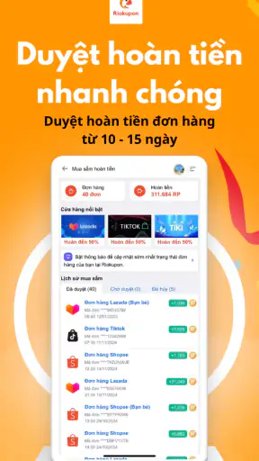 Riokupon: Mua sắm & Hoàn tiền screenshot
