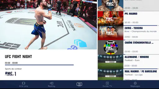 RMC Sport – Live TV, Replay screenshot