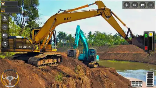 Road Construction Jcb games 3D screenshot