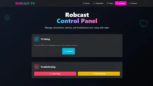 Robcast - Play Roblox on TV screenshot