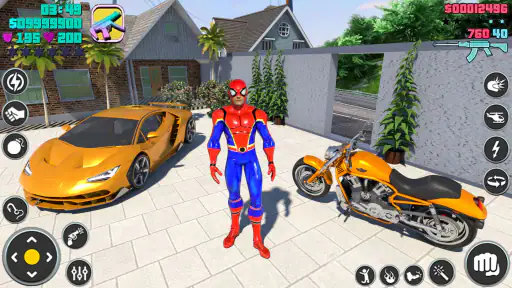 Robot Spider Hero Spider Games screenshot