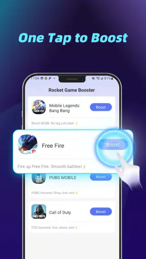 Rocket Game Booster - Zero Lag screenshot