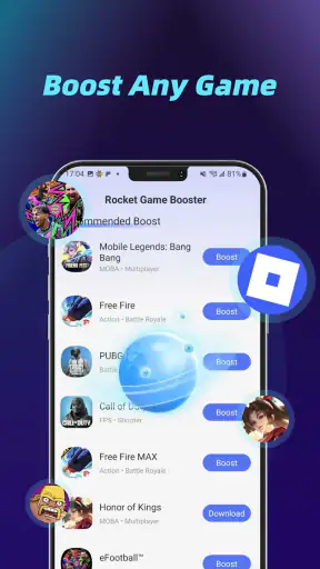 Rocket Game Booster - Zero Lag screenshot
