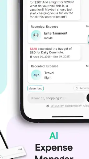 Rolly AI Sổ Chi Tiêu Hằng Ngày screenshot