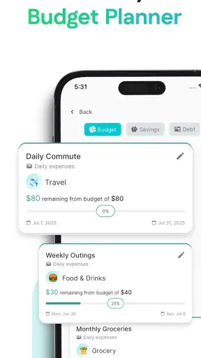 Rolly AI Sổ Chi Tiêu Hằng Ngày screenshot