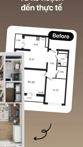Room Planner: Trang trí nhà 3D screenshot