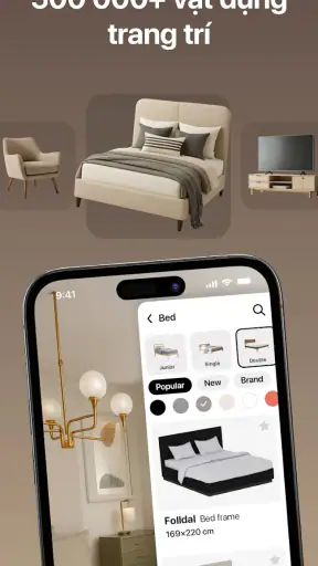 Room Planner: Trang trí nhà 3D screenshot