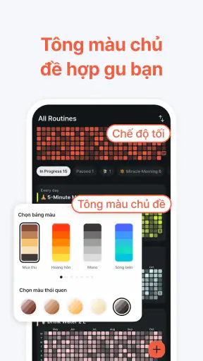 RoutineDay: Thói quen & việc screenshot