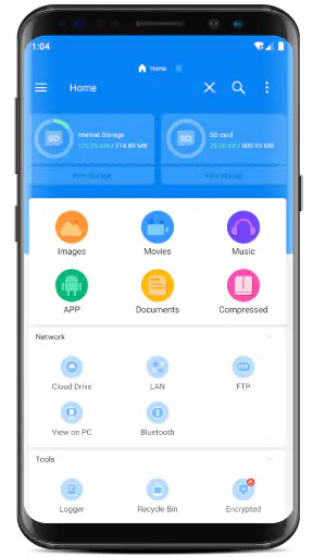 RS Trình quản lý tệp Explorer screenshot