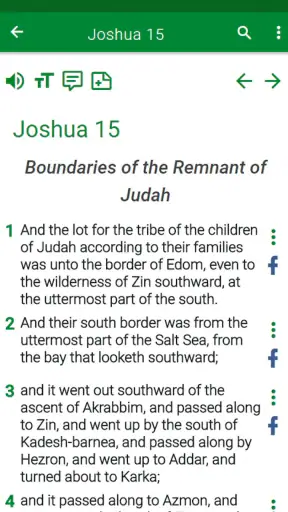 RSV Bible screenshot