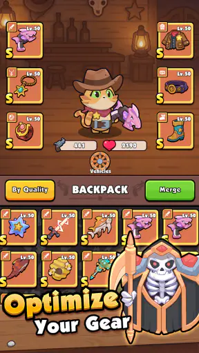 Rumble Paws: Ba lô chiến đấu screenshot