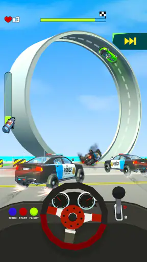 Rượt Đuổi 3D - Đua Xe screenshot