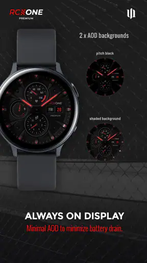 S4U RC ONE - Racing watch face screenshot