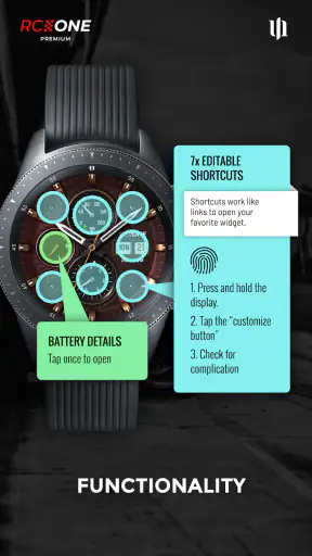 S4U RC ONE - Racing watch face screenshot
