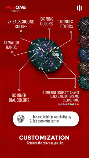 S4U RC ONE - Racing watch face screenshot