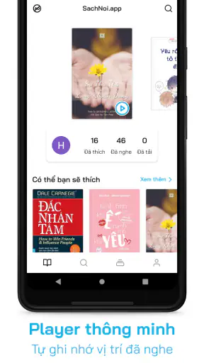 Sách Nói App - Nghe mỗi ngày screenshot