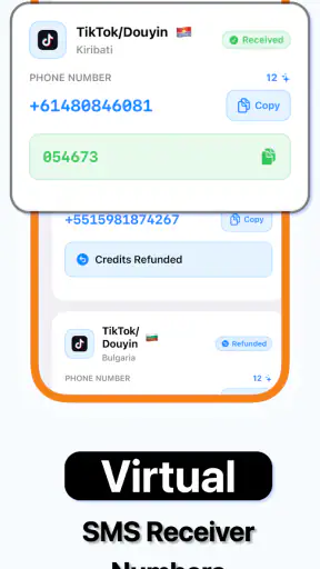 SafeSim - Số Ảo Nhận OTP & SMS screenshot