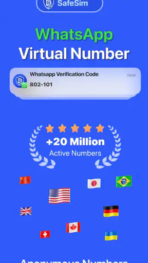 SafeSim - Số Ảo Nhận OTP & SMS screenshot