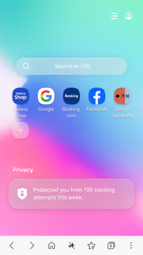 Samsung Internet Browser Beta screenshot