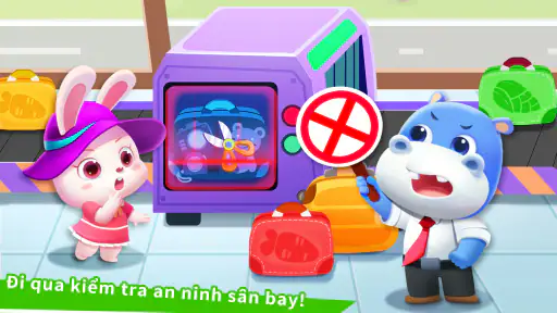 Sân Bay của Bé Gấu Trúc screenshot