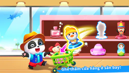 Sân Bay của Bé Gấu Trúc screenshot