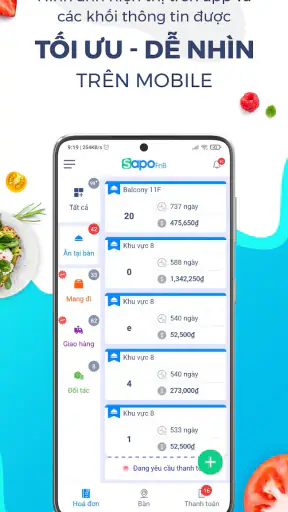 Sapo - Phục vụ screenshot