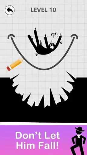 Save Stickman: Brain Draw Line screenshot